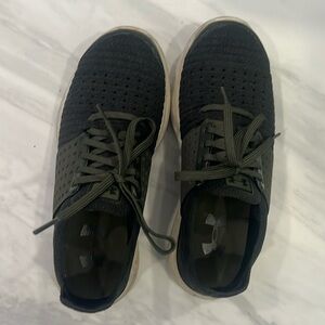 Green under armour sneakers